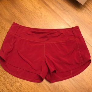Lululemon Speed Short 2.5” Low rise